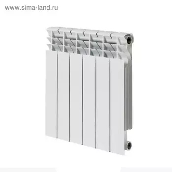 Радиатор биметаллический "Русский Радиатор" КОРВЕТ, 500 x 80 мм, 6 секций