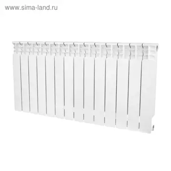 Радиатор биметаллический STOUT Space 500, 500 x 90 мм, 14 секций