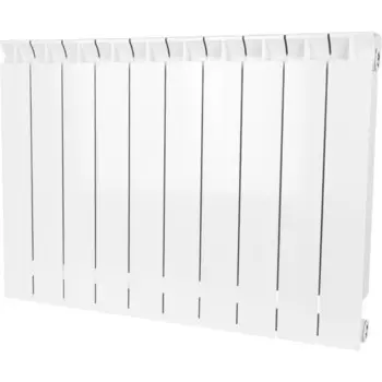 Радиатор биметаллический STOUT STYLE, 500 x 80 мм, 10 секции, боковое подключение