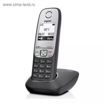 Радиотелефон Dect Gigaset A415 чёрный, АОН