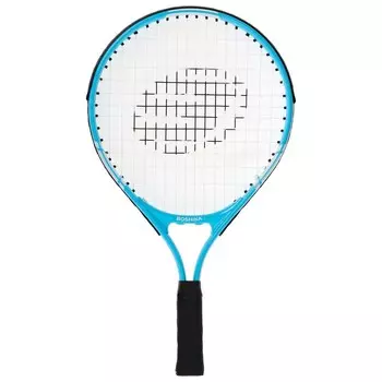 Ракетка для большого тенниса детская BOSHIKA KIDS, алюминий, 17'', цвет голубой