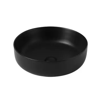 Раковина ABBER Bequem AC2100MB, накладная, 460х460х140 мм, черная, матовая