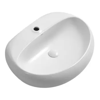 Раковина ABBER Bequem AC2112, накладная, 640х440х150 мм, белая