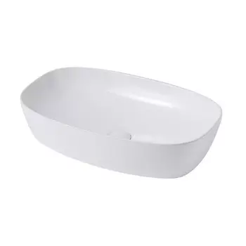 Раковина ABBER Rechteck AC2206, накладная, 605х390х140 мм, белая