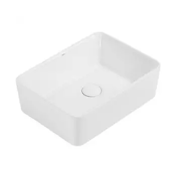 Раковина ABBER Rechteck AC2212, накладная, 485х375х135 мм, белая