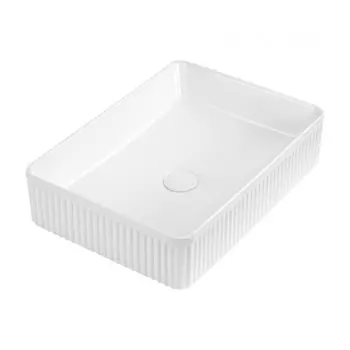 Раковина ABBER Rechteck AC2216, накладная, 510х370х120 мм, белая