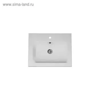 Раковина AM.PM Spirit 2.0 M70AWCC0602WG, мебельная, встроенная, 60 см, белый глянец