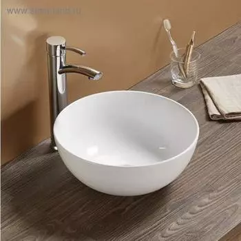 Раковина Comforty 107, накладная, цвет белый