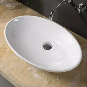 Раковина Comforty 7689, накладная, цвет белый