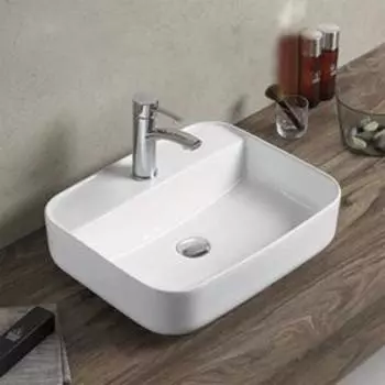 Раковина COMFORTY 78180, накладная, цвет белый