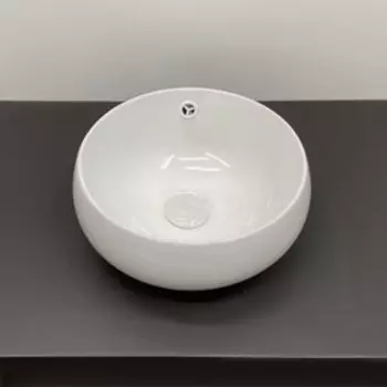 Раковина детская Comforty 5004W, с донным клапаном, белая