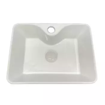 Раковина детская Comforty 7291W, с донным клапаном, белая