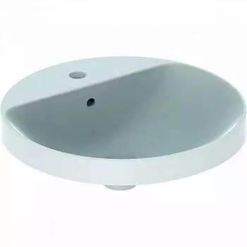 Раковина Geberit VariForm 500.704.01.2, d=48см, мебельная, с отверстием под смеситель, белый 74383