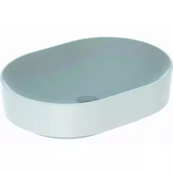 Раковина Geberit VariForm 500.774.01.2, 55 х 40 см, без отверстия под смеситель, цвет белый 743831