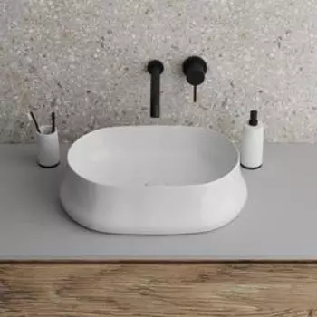 Раковина GROSSMAN GR-3024, овальная, 570 х 430 мм, белый