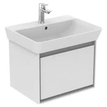 Раковина Ideal Standard CONNECT AIR Cube E074201, перелив, отверстие под смеситель