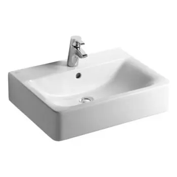 Раковина Ideal Standard Connect CUBE E794501, перелив, отверстие под смеситель