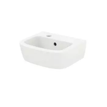 Раковина Ideal Standard TEMPO T056801, перелив, отверстие под смеситель, подвесная, белый