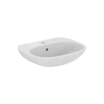 Раковина Ideal Standard TESI T352301, перелив, отверстие под смеситель, подвесная, белый