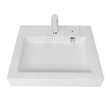 Раковина Marko «Стандарт», 6060 см, над стиральной машиной, белая