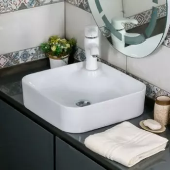 Раковина Melana MLN-78112, 430х430х120 мм, белый