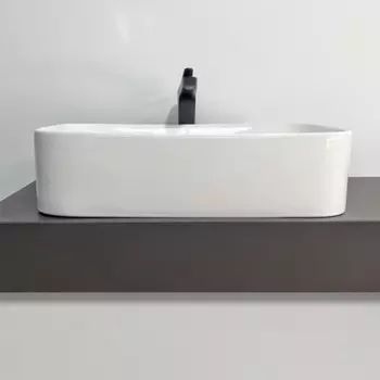 Раковина накладная Comforty 78575-60, прямоугольная, 61 см, белая