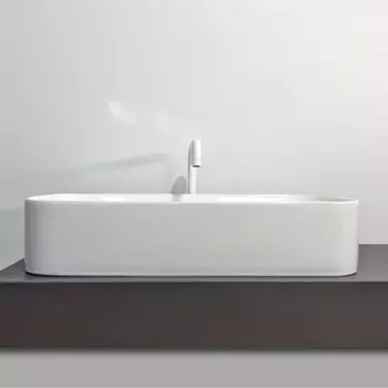 Раковина накладная Comforty 78575-70, прямоугольная, цвет белый, 71 см