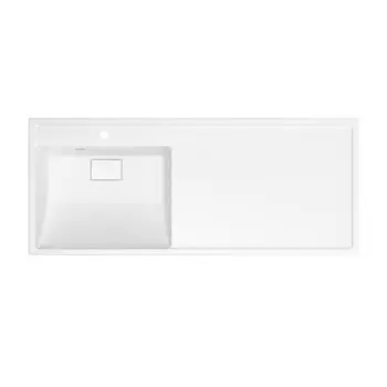 Раковина Paola Magenta, над стиральной машиной,110 см, левая