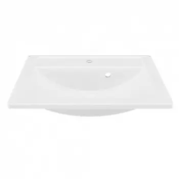 Раковина Paola Mario, полувстраиваемая, 70 см, прямоугольная