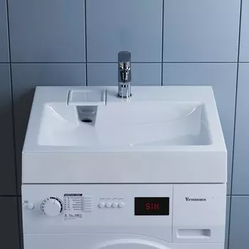 Раковина Paola Siena 60х50 см, над стиральной машиной