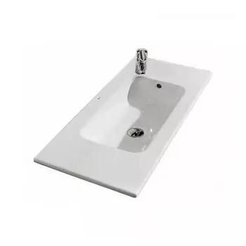 Раковина Rosa Debba Unik 60 32799H00Y, 600 х 360 мм, мебельная, правая, белый