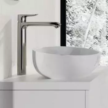 Раковина SANITA LUXE «Ringo Cut» накладной, белый