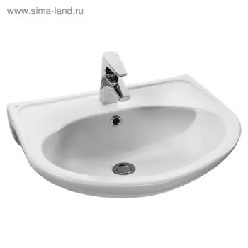 Раковина Santek «Бореаль-60» c отверстием под смеситель, без пьедестала