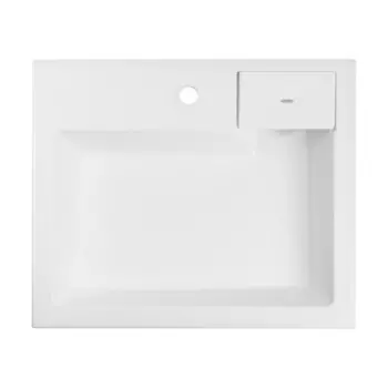 Раковина ZEIN Аврора V63d=1, на стиральную машину, 600500105 мм, кронштейны