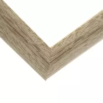 Рама для картин (зеркал) 40 х 50 х 2,7 см, пластиковая, Calligrata 6472, натуральное дерево