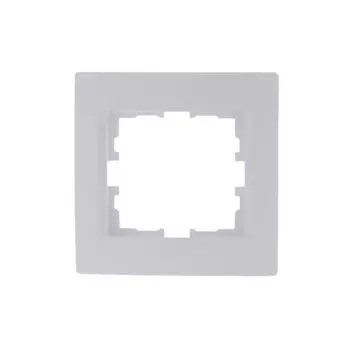 Рамка 1-м Karina горизонт. бел. LEZARD 707-0200-146