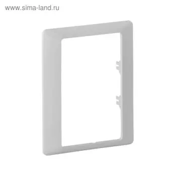 Рамка 1-м Legrand "Valena Life ", для двойных розеток, бел. 754221