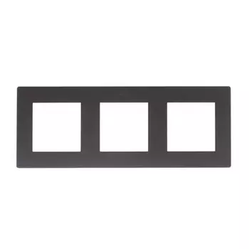 Рамка 3-м Simon24 графит 2400630-038