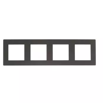 Рамка 4-м Simon24 графит 2400640-038