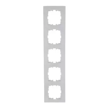 Рамка 5-м Karina горизонт. бел. LEZARD 707-0200-150