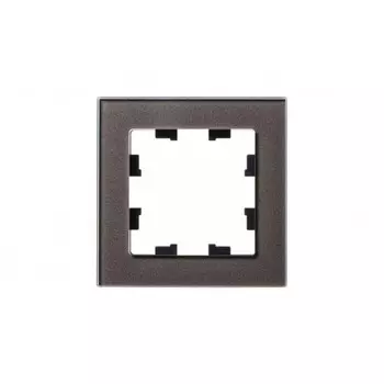 Рамка для розетки/выключателя SchE ATN320601 AtlasDesign Nature, стекло, цвет мокко