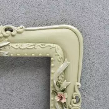 Рамка для выключателя полистоун "Розы и ленты" вн.р-р 8,9х8,9 см 14,5х14,5х1,4 см