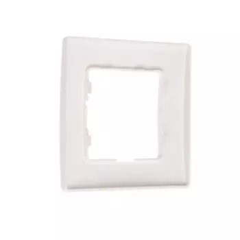 Рамка Legrand Etika 672501, одноместная, белая