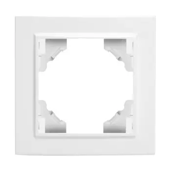 Рамка одноместная, STEKKER серия Эрна, PFR00-9001-01, белый