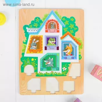 Рамка-вкладыш "Дерево-Теремок"