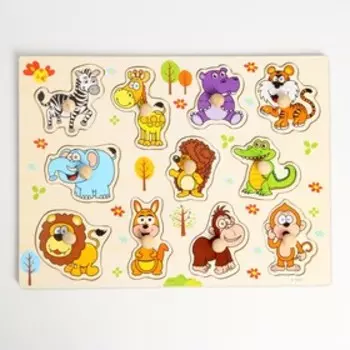 Рамка-вкладыш «Дикие животные»