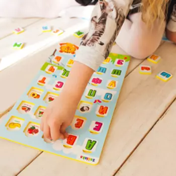 Рамка-вкладыш «Съедобный алфавит»