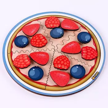 Рамка-вкладыш с липучками «Пирог»