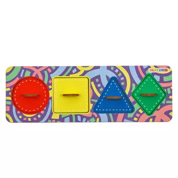 Рамки - вкладыши для малышей «Фигуры», 4 детали