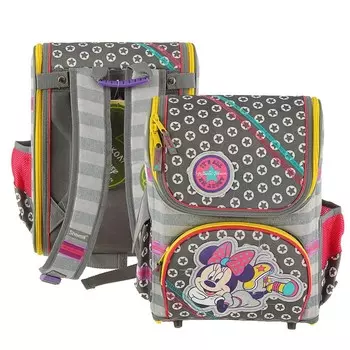 Ранец стандарт раскладной Disney Minnie Mouse 36*26*17 EVA-спинкой